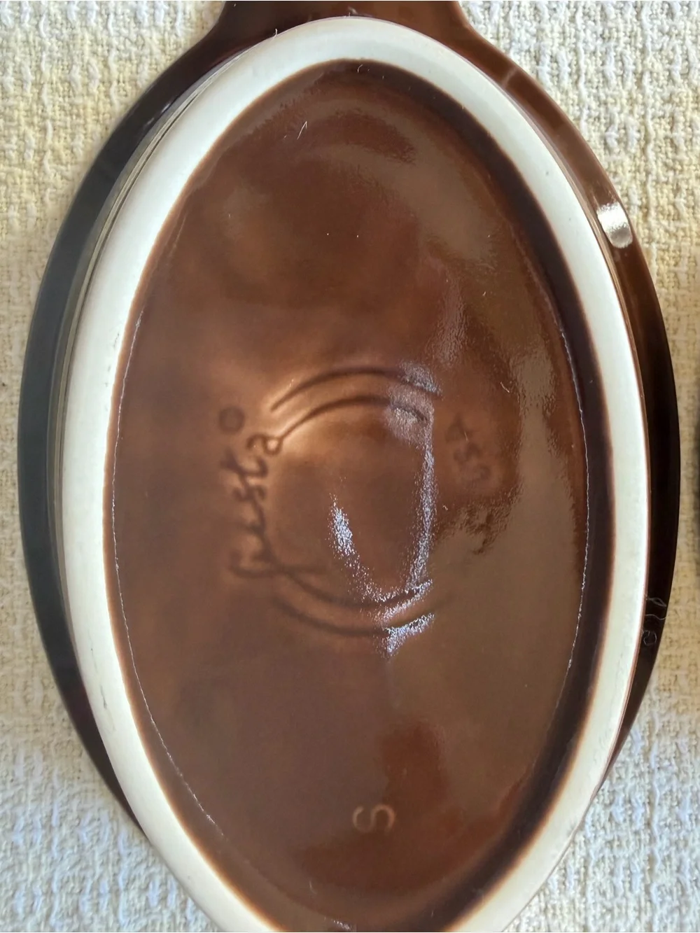 Fiestaware pair oval